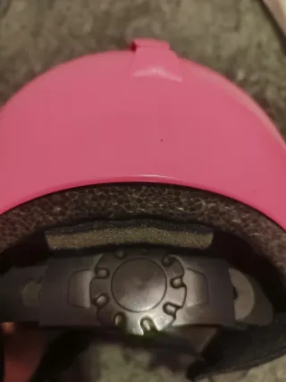 Casco rosa niña 6-10 años esqui