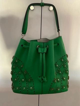 Borsa secchiello Marina Galanti verde