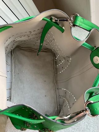 Borsa secchiello Marina Galanti verde