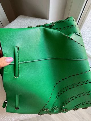 Borsa secchiello Marina Galanti verde