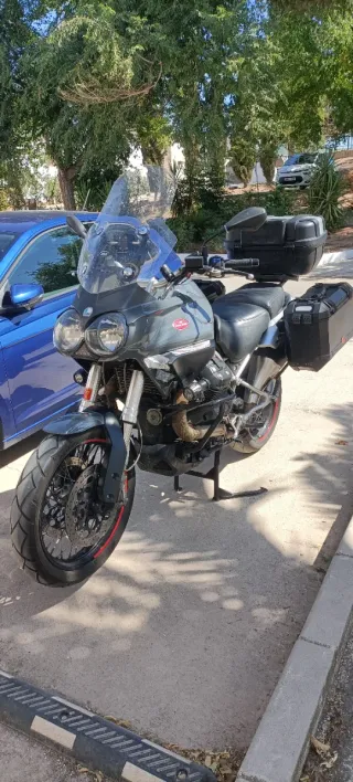 MotoGuzzi Stelvio 1200 Gris