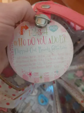 Cofre corazón para maquillaje niñas