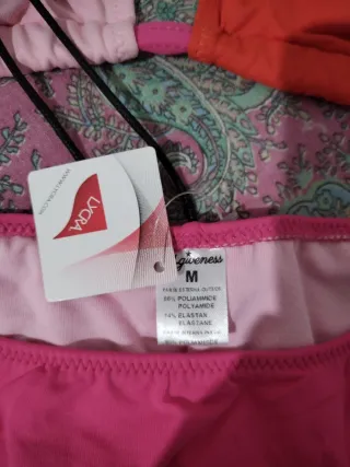 Costume due pezzi bicolore