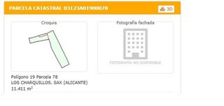 Terreno en venta en Sax