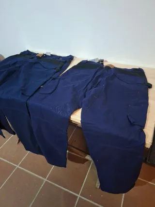 Pantalones de trabajo Cofra azul