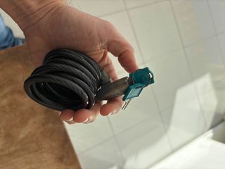 Candado espiral para bicicleta con 2 llaves