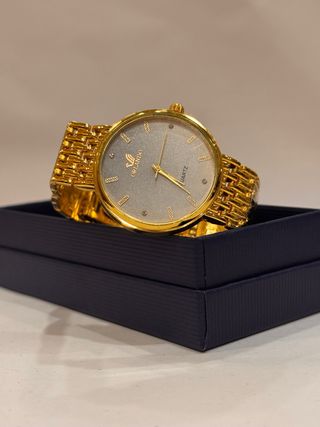 Reloj Orlando Automático Dorado y Gris