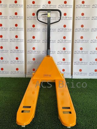 Transpaleta Manual Hidráulica 2500 Kg - 1150 mm Reforzada Nylon