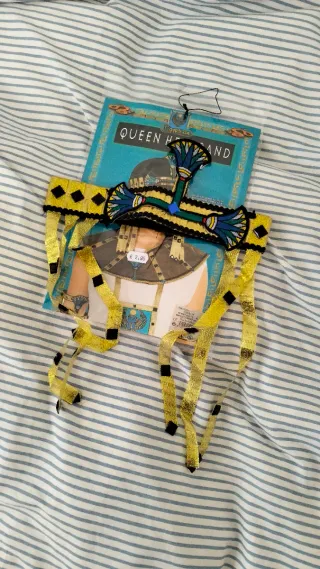Disfraz niña Egipto + Queen Headband