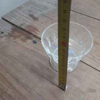 Juego de 5 copas de cava/champán