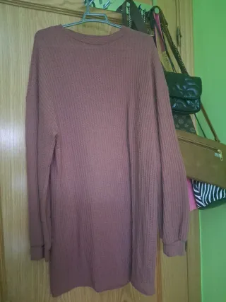 Vestido rosa palo invierno