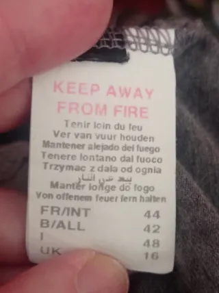 Camisón gris tirantes con encaje