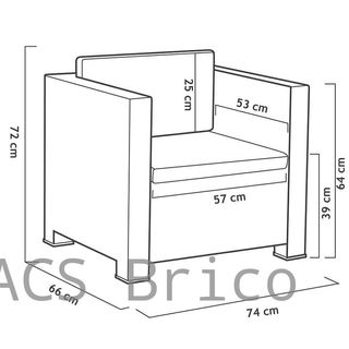 Mobili da Giardino Diva Confort Storage Grafite