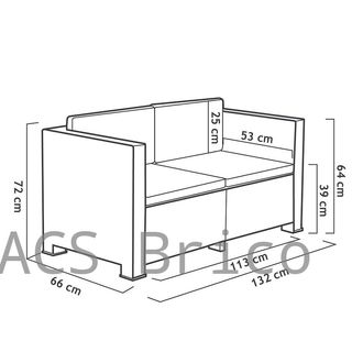 Mobili da Giardino Diva Confort Storage Grafite
