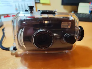 Cámara de fotos acuática de carrete