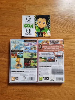 Pack Juegos Switch Zelda y Mario Odyssey