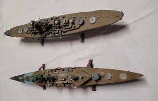 Modellini Navi da Guerra Vintage