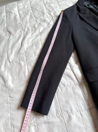 Giacca Zara nera doppiopetto