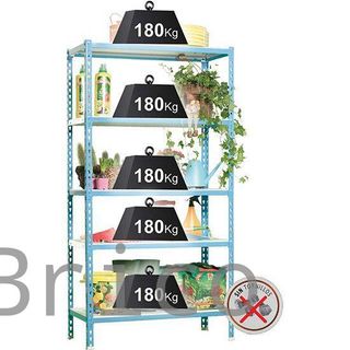 Estantería Metálica 1800x900x400 mm - 900 Kg