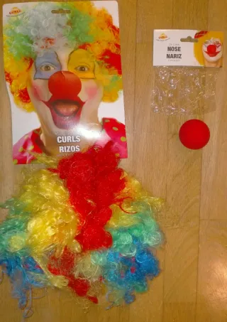 Disfraz Payaso Carnaval Adulto Talla M-L