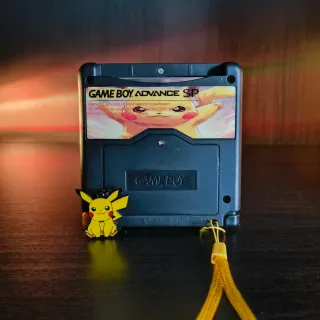 Nintendo Gameboy advance sp IPS V5 Pikachu USB C