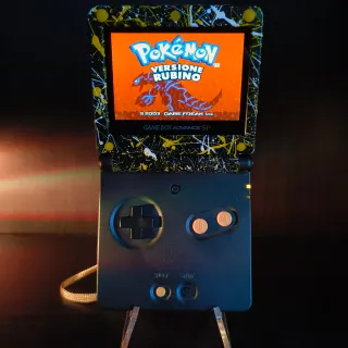 Nintendo Gameboy advance sp IPS V5 Pikachu USB C