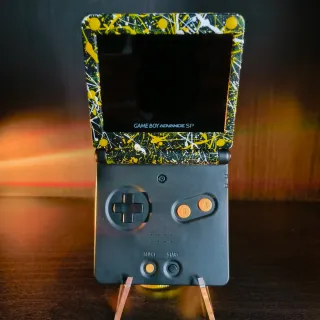 Nintendo Gameboy advance sp IPS V5 Pikachu USB C