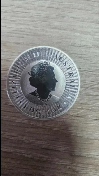 2 Monedas Plata 1 Onza KANGAROO