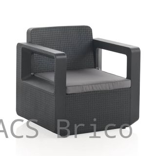 Mobili da Giardino Venus Tête-à-Tête Grafite