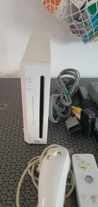 Nintendo Wii Blanca + Juego Donkey Kong