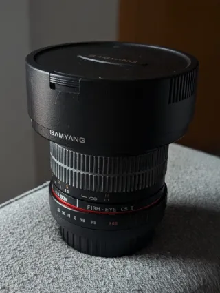 Objetivo Samyang 8mm f/3.5 UMC CS II Fisheye