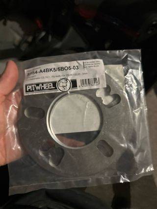 Separador Pitwheel 3mm buje 74.1mm