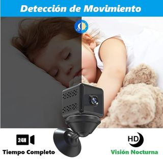 Mini Camara Espia 1080p 4K IP Wifi a Tiempo Real