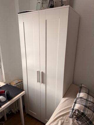 Armario blanco Ikea 2 puertas