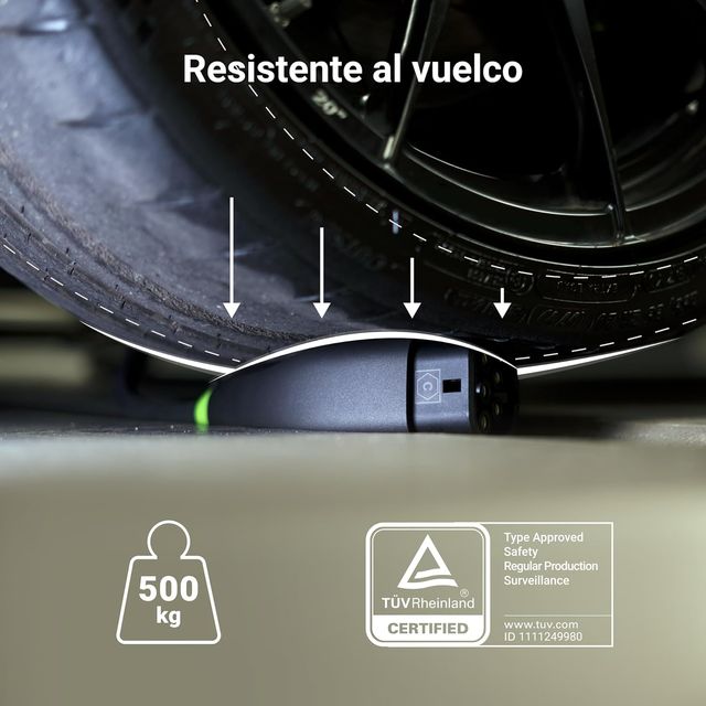 Cable de Carga Tipo 2 a Tipo 2 | 11 kW | 7 metros