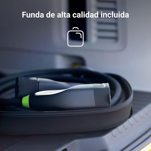 Cable de Carga Tipo 2 a Tipo 2 | 11 kW | 7 metros