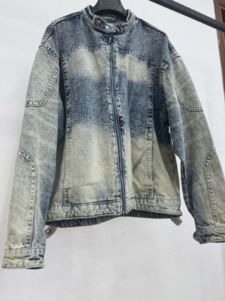 Giacca denim Bershka uomo