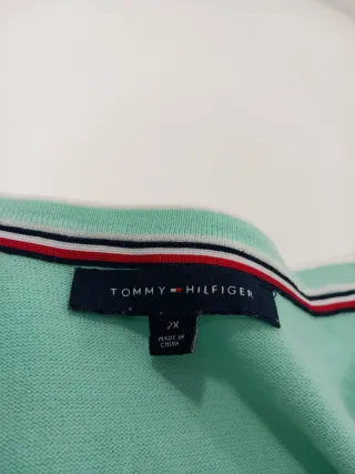 Jersey Tommy Hilfiger Verde Talla XXL