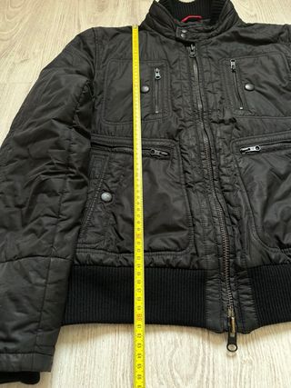 Fay Bomber Vintage Anni '90 Nero Tg. S