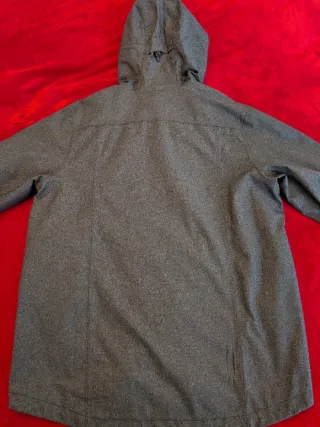 Giacca Tatonka impermeabile antivento grigia