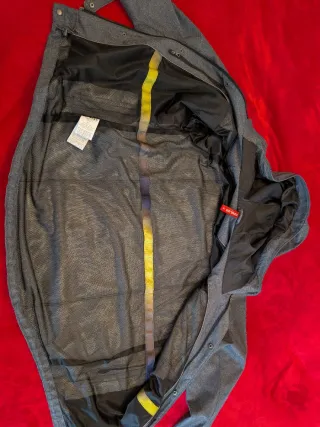 Giacca Tatonka impermeabile antivento grigia