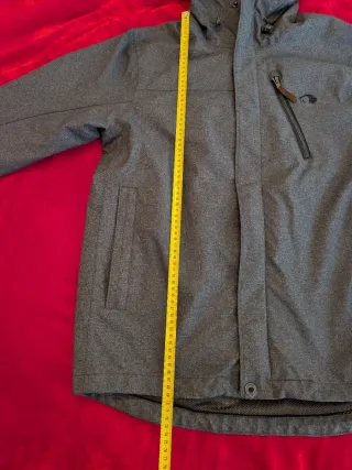 Giacca Tatonka impermeabile antivento grigia