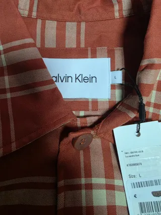 Camisa Calvin Klein a cuadros Talla L