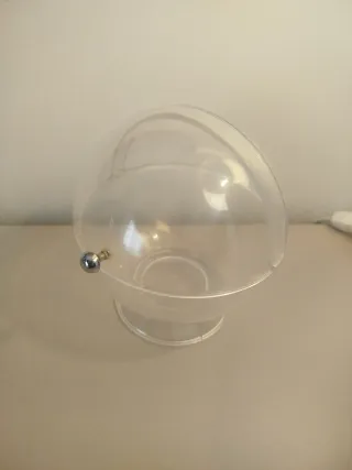 Azucarero de plástico transparente