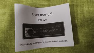 Autorradio Azgiant JSD520 BT/APE/WAV/WMA/MP3/FM