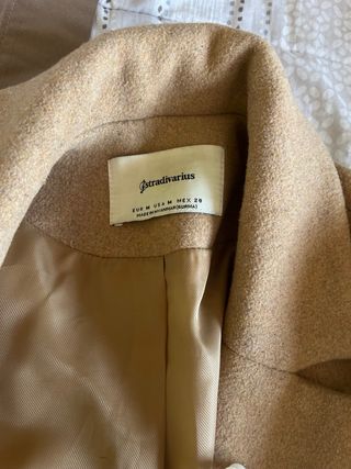 Cappotto in misto lana, marca Stradivarius