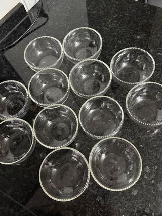 Conjunto 12 taças de vidro