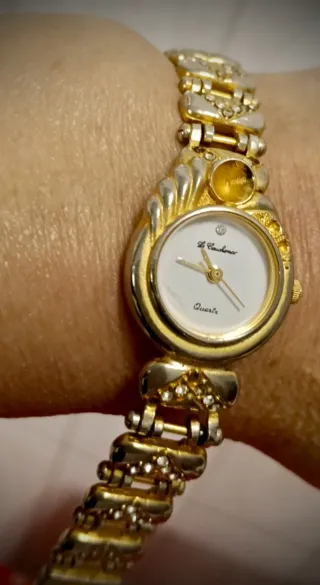 Orologio Le Cadenas donna,  color oro/argento.