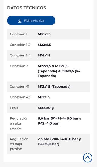 Válvula compensadora de frenada