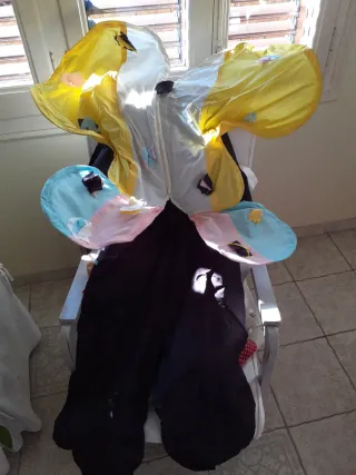 Disfraz Mariposa Rayas Talla M